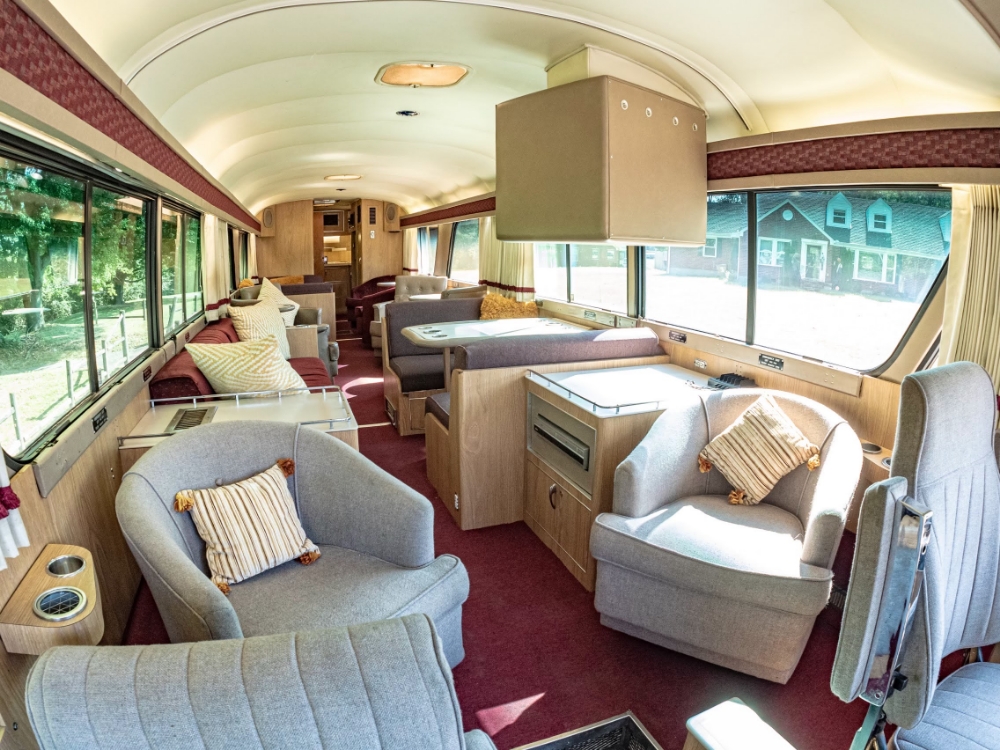 MCI Bus Conversion for Sale Interior 10