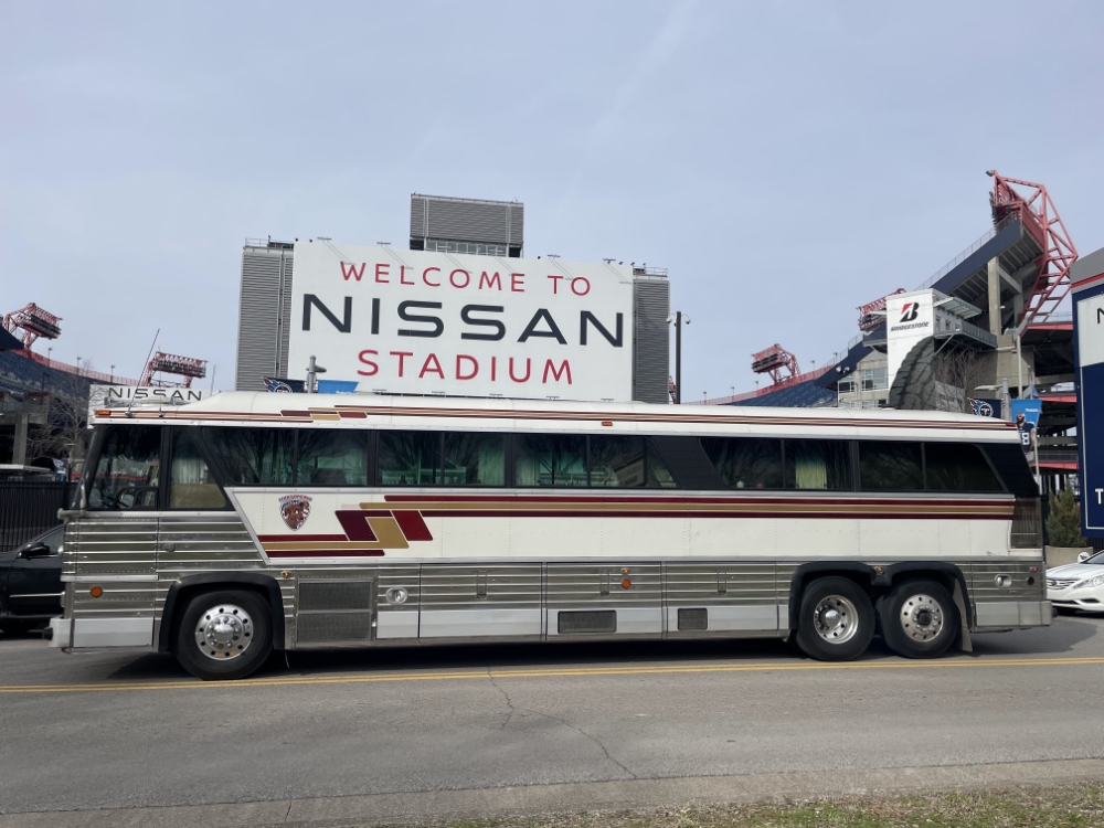 MCI Bus Conversion for Sale Exterior 2