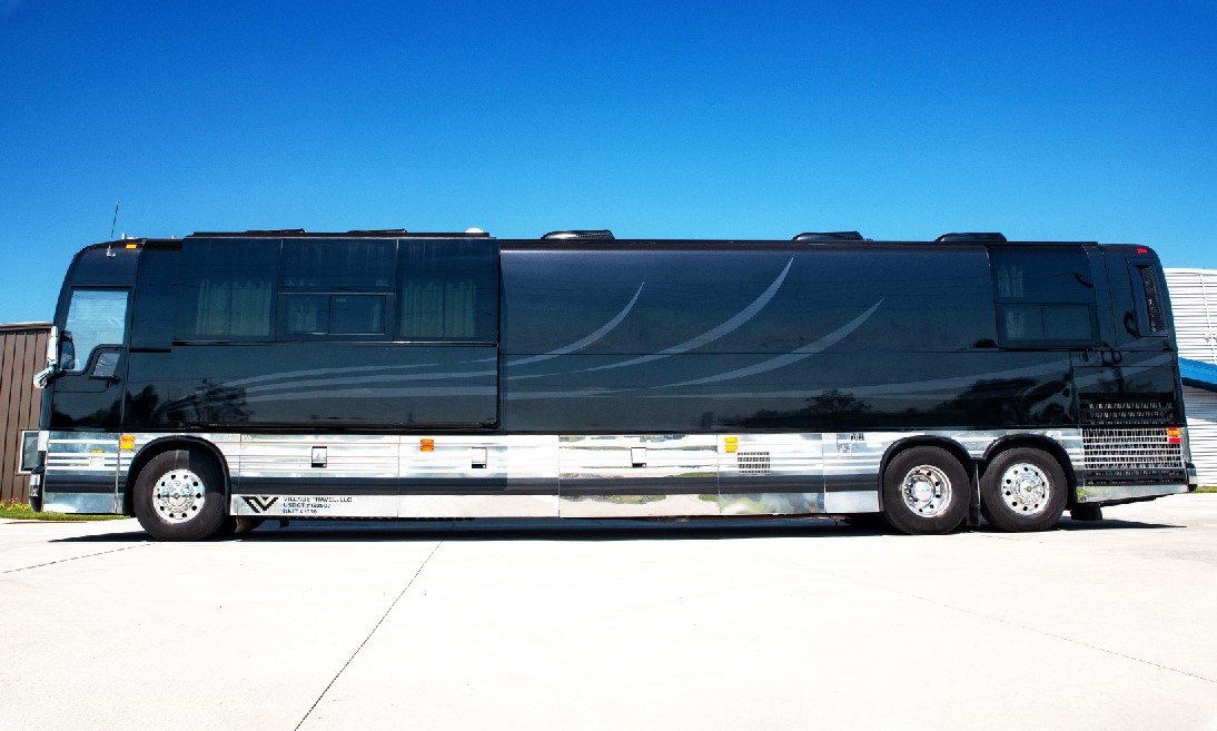 Prevost Bus Conversion for sale side view