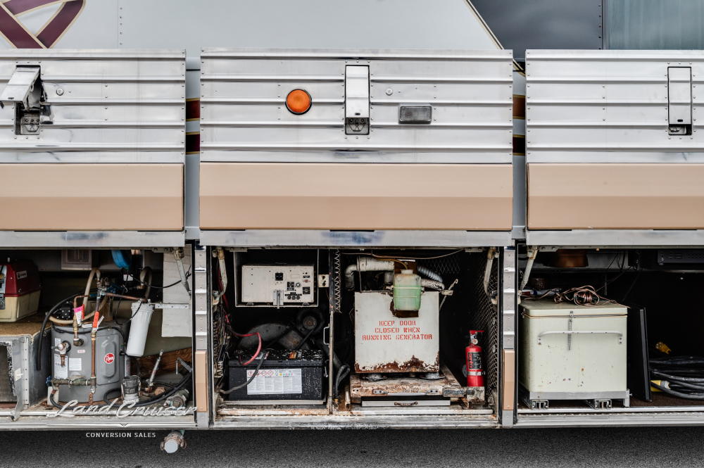 Another compartment with other utilities on 1978 Bus
